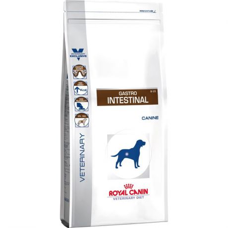 ROYAL CANIN Veterinary Diet Canine Gastro Intestinal GI25 диетический корм для собак при нарушении пищеварения 14кг