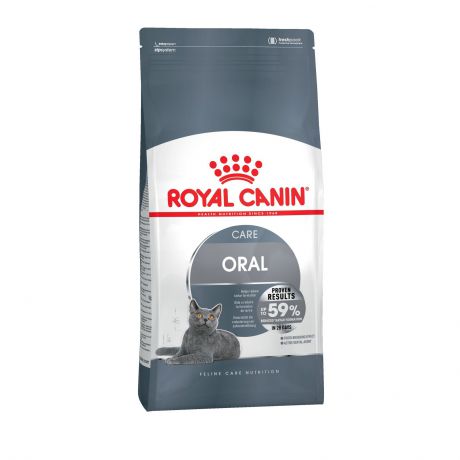 ROYAL CANIN Feline Care Nutrition Oral Care корм для кошек для профилактики образования зубного налета и зубного камня 1,5кг