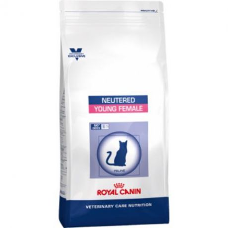 ROYAL CANIN Veterinary Care Nutrition Neutered Young Female корм для стерилизованных кошек до 7 лет 10кг