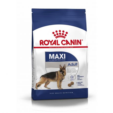ROYAL CANIN Size Health Nutrition Maxi Adult корм для собак крупных пород (вес собаки от 25 до 45кг) 3кг