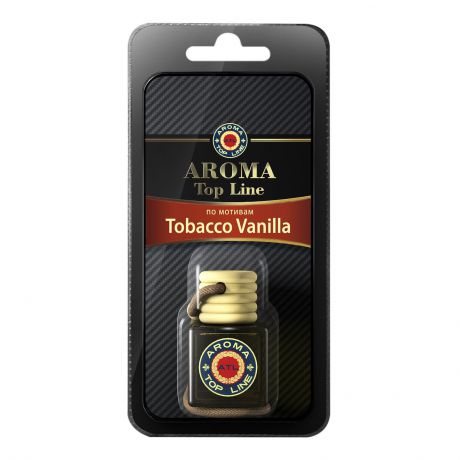 Автомобильный ароматизатор AROMA TOP LINE S14 S021 Флакон ст. 6ml Tom Ford Tobacco Vanilla