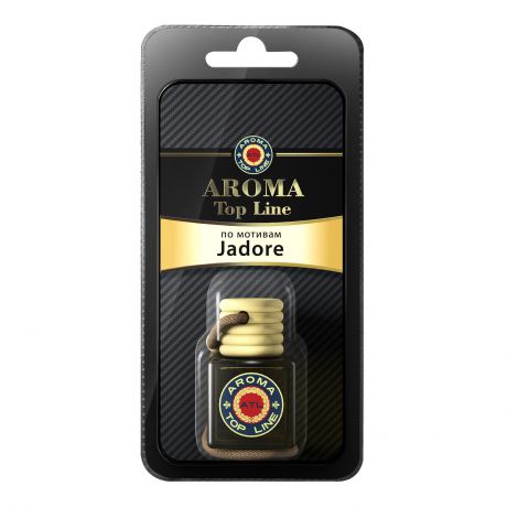 Автомобильный ароматизатор AROMA TOP LINE Ж02ф 6 Флакон ст. 6ml Jadore