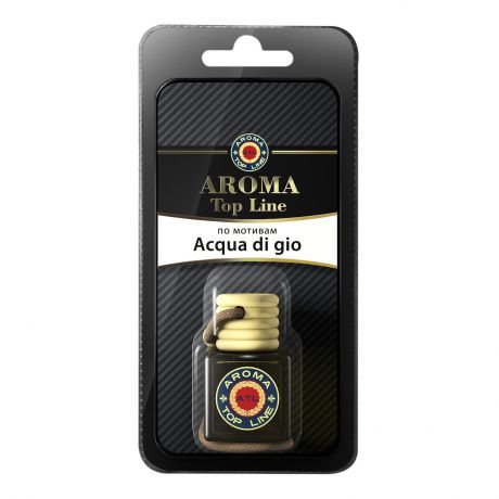 Автомобильный ароматизатор AROMA TOP LINE М03ф 9 Флакон ст. 6ml Acqua di Gio