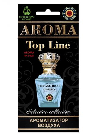 Автомобильный ароматизатор AROMA TOP LINE Stefano ricci platinum s028