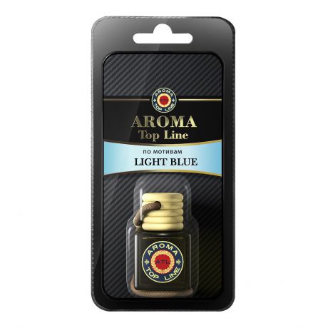 Автомобильный ароматизатор AROMA TOP LINE М19ф 63 Флакон ст. 6ml Light Blue D&G