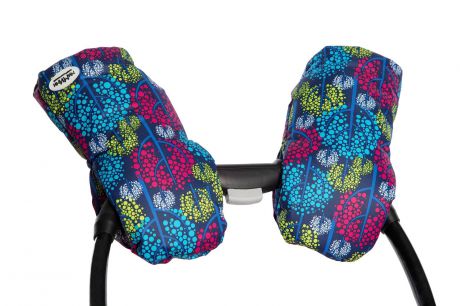 Аксессуар для колясок МиМиМи Муфты-варежки разноцветный
