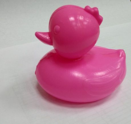 Игрушка для ванной Улыбка КИ-704 уточка розовый