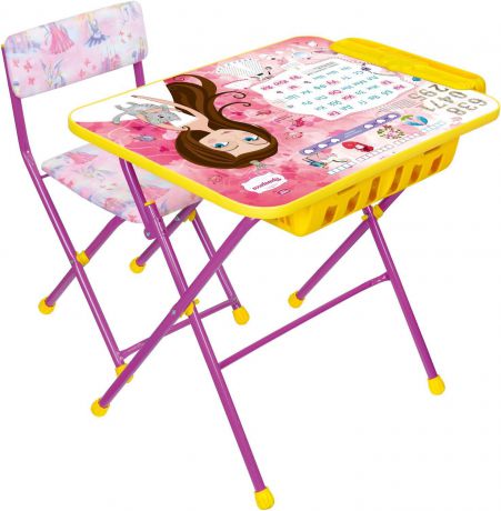 Набор детской мебели Ника Маленькая принцесса, КУ2П/17, розовый