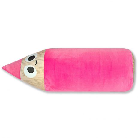 Подушка-валик Штучки, к которым тянутся ручки Антистрессовая Карандаш розовый 19асв01ив-3