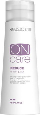 Шампунь для волос Selective Professional On Care Rebalance Reduce Shampoo, восстанавливающий баланс жирной кожи головы, 250 мл