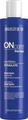 Шампунь для волос Selective Professional On Care Hair Loss Stimulate Shampoo Стимулирующий шампунь, предотвращающий выпадение, 250 мл