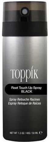 Спрей-краска для корней волос Toppik, оттенок Черный, 50 мл