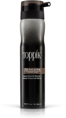 Спрей-краска для корней волос Toppik, оттенок Светло-каштановый, 98 мл