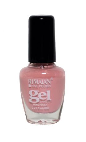 Rimalan 8012-47 Gel Effect Лак для ногтей 6мл 47 песочно розовый