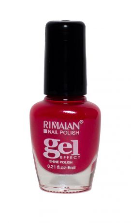 Rimalan 8012-39 Gel Effect Лак для ногтей 6мл 39 красный