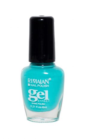 Rimalan 8012-27 Gel Effect Лак для ногтей 6мл 27 сине зеленый