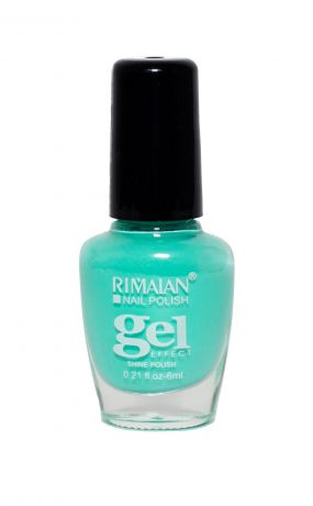 Rimalan 8012-24 Gel Effect Лак для ногтей 6мл 24 бледный зеленый