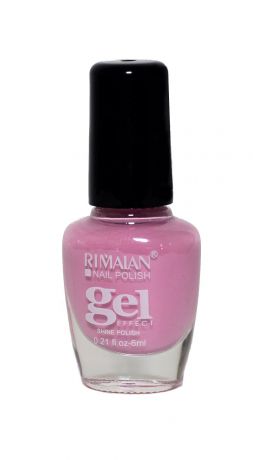 Rimalan 8012-18 Gel Effect Лак для ногтей 6мл 18 бледно розовый