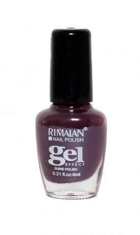 Rimalan 8012-15 Gel Effect Лак для ногтей 6мл 15 бордово коричневый