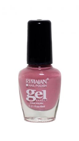 Rimalan 8012-12 Gel Effect Лак для ногтей 6мл 12 розово бежевый