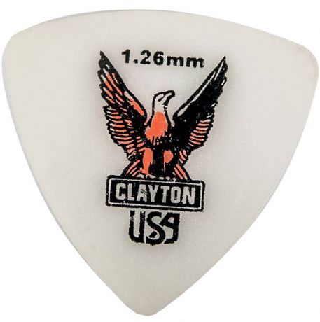 Clayton Acetal Triangle 1,26 mm набор медиаторов, 12 шт