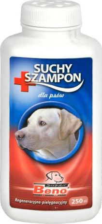 Сухой шампунь для собак Super Beno "Премиум", для восстановления и ухода за кожей и шерстью, 250 мл