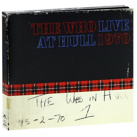 "The Who" The Who. Live At Hull 1970 (2 CD)