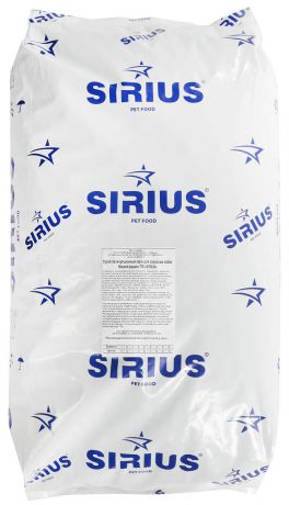 Сухой корм для собак Sirius, мясной рацион, 20 кг