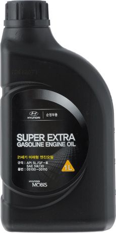 Моторное масло Hyundai / KIA "Super Extra Gasoline", класс вязкости 5W30, 1 л