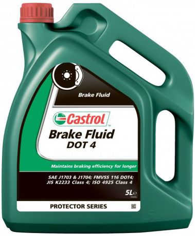 Тормозная жидкость Castrol Brake Fluid DOT4, 5 л