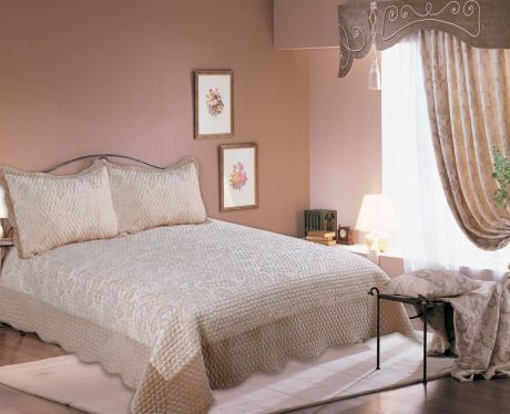 Комплект для спальни Amore Mio "Valensia": покрывало 220 х 240 см, наволочка
