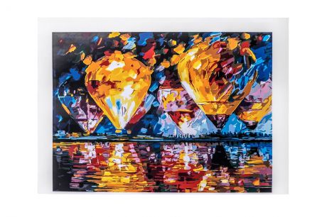 Набор для рисования по номерам Цветной "Афремов Л. Воздухоплавание", 40 x 50 см