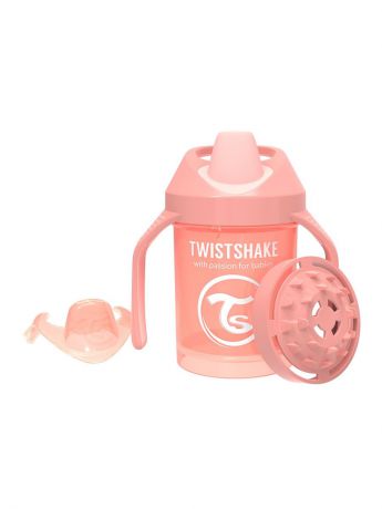 Поильник Twistshake Pastel, 78318, персиковый, 230 мл