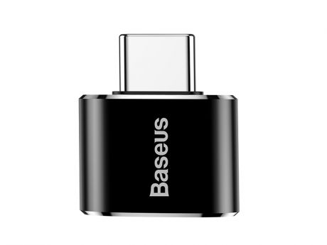 Аксессуар Baseus USB Female - Type-C Male Adapter Converter Black CATOTG-01