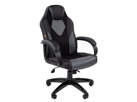Компьютерное кресло Chairman GAME 17 Black-Grey
