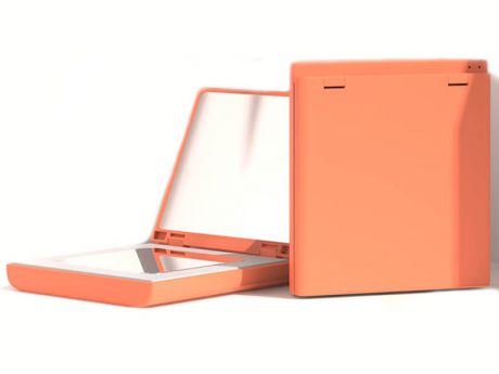 Зеркало Xiaomi VH Portable Beauty Mirror M01 Orange