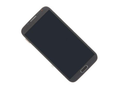 Дисплей RocknParts для Samsung Galaxy Note 2 GT-N7100 в сборе с тачскрином и передней панелью Grey 267770