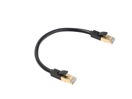 Сетевой кабель Greenconnect PROF FTP 28AWG cat.7 RJ45 30.0m Black GCR-LNC701-30.0m
