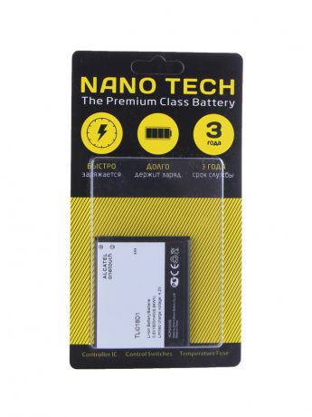 Аккумулятор Nano Tech (схожий с TLi018D1) 1800mAh для Alcatel One Touch Pop D5