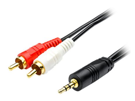 Аксессуар ATcom Audio mini-jack 3.5 to 2RCA 1.5m AT7397