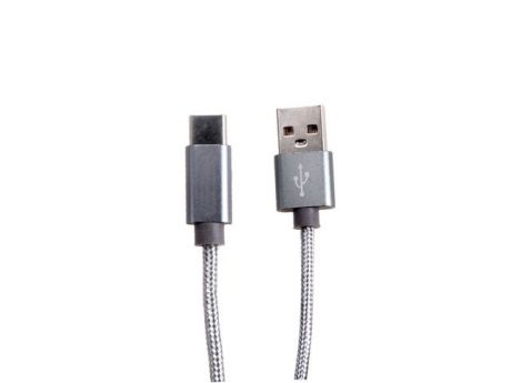 Аксессуар Exployd Prime USB - Type-C 1.0m 2.1A Grey EX-K-370