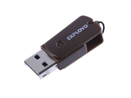 Кардридер Exployd MicroSD - MicroUSB/USB 2.0 OTG Brown EX-AD-306