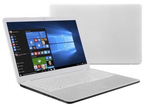 Ноутбук ASUS VivoBook X705UB-BX230T 90NB0IG3-M02570 (Intel Core i3-6006U 2.0Ghz/6144Mb/1000Gb/nVidia GeForce MX110 2048Mb/Wi-Fi/Bluetooth/Cam/17.3/1600x900/Windows 10 64-bit)