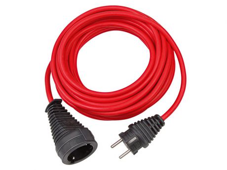 Brennenstuhl Quality Extension Cable 10m Red 1167460