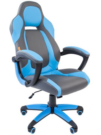 Компьютерное кресло Chairman Game 20 Grey-Blue 00-07019433
