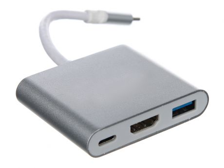 Аксессуар Telecom USB Type-C /M to HDMI + USB3.0 + PD Charging 4K TUC010