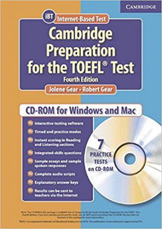 Cambridge Preparation for the TOEFL Test Student CD-ROM (аудиокнига на CD)