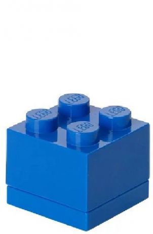 Ящик для игрушек LEGO Кубик Mini Box 4, 40111731, синий