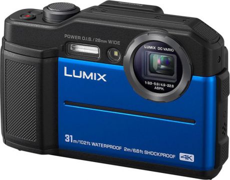 Компактный фотоаппарат Panasonic Lumix DC-FT7EE-A, синий
