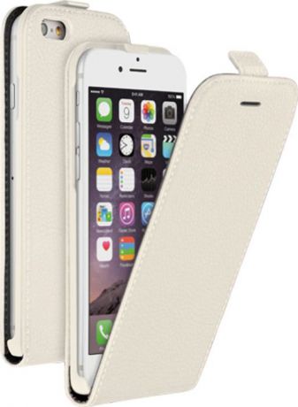 Чехол-флип Deppa + защитная пленка для Apple iPhone 6/6S, белый